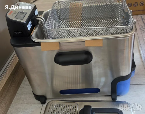 Фритьорник Tefal F58-M1, снимка 5 - Фритюрници - 55485374