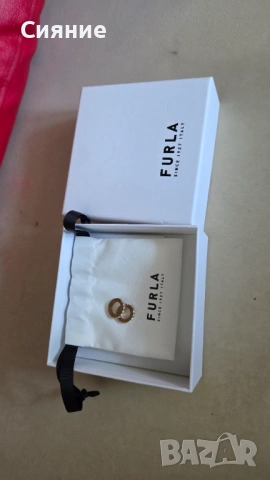 Обеци за хрущял Furla, снимка 3 - Други - 54377197