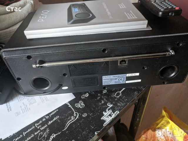 Peaq wifi wlan net radio,disc mp3,USB,Bluetooth,aux,2х10w,дистанция, снимка 2 - Радиокасетофони, транзистори - 54488958
