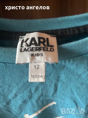Тениски Zara Beneton Karl lagerfeld, снимка 2 - Детски тениски и потници - 54894896