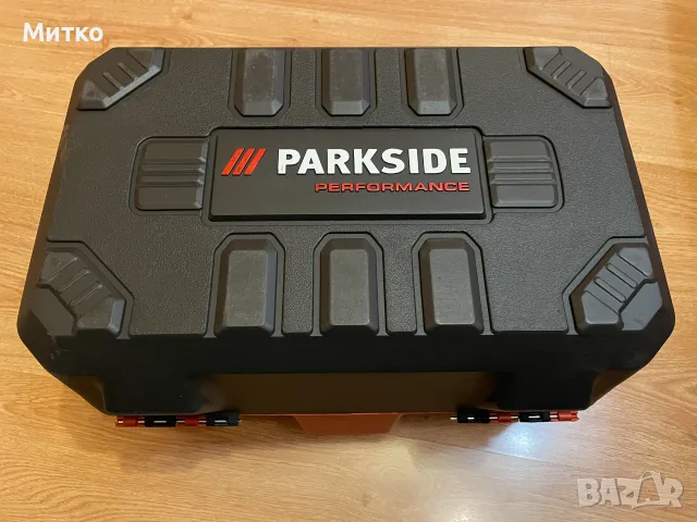 Акумулаторен циркуляр за метал Parkside PERFORMANCE 20V PPMSA 20-Li A1, снимка 12 - Триони и циркуляри - 55533594