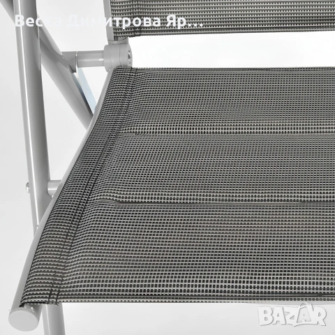 Луксозен регулируем стол за тераса и градина – Устойчив на атмосферни условия, снимка 8 - Градински мебели, декорация  - 54158291