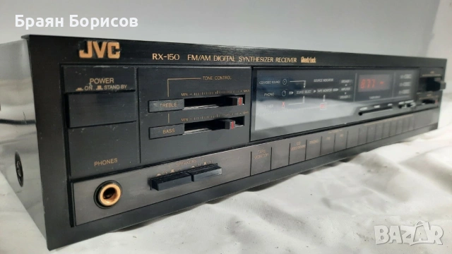 JVC RX-150BK – мощен стерео усилвател / ресийвър с чист и плътен звук