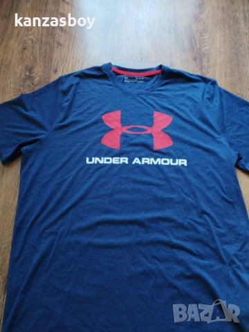 Under Armour - страхотна мъжка тениска КАТО НОВА XL, снимка 6 - Тениски - 54692786