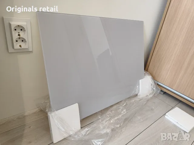 Стъклен панел гръб за кухня Gray Goose HEX D1D0CE – 50×70 см – НОВ, снимка 2 - Други - 55444738