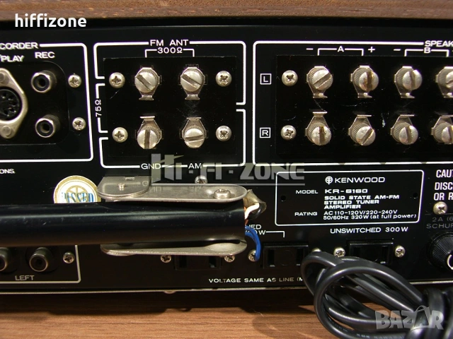 Ресивър    Kenwood kr-6160 , снимка 8 - Ресийвъри, усилватели, смесителни пултове - 54712013