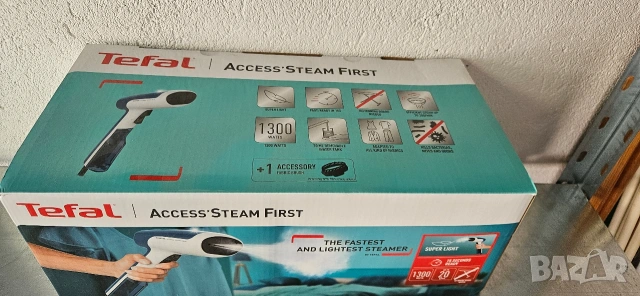 Уред за вертикално гладене Tefal, снимка 2 - Друга електроника - 54439955