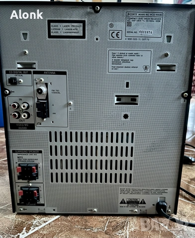 CD Receiver Sony HCD RX80, снимка 4 - Аудиосистеми - 55252701