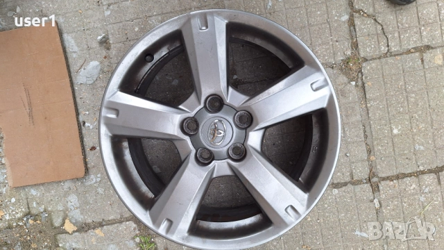 Перфектни, оригинални лети джанти 17" за Toyota Rav4, снимка 5 - Гуми и джанти - 54392700