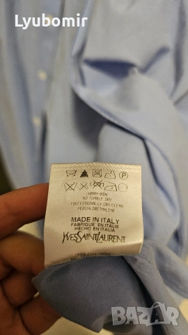 Мъжка риза Yves Saint Laurent, снимка 4 - Ризи - 54415979