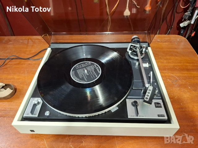 Продава се грамофон Dual CS1249., снимка 2 - Грамофони - 54060226