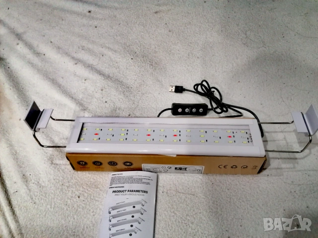 Продавам нова лампа с таймер за аквариум , снимка 2 - Оборудване за аквариуми - 53963181