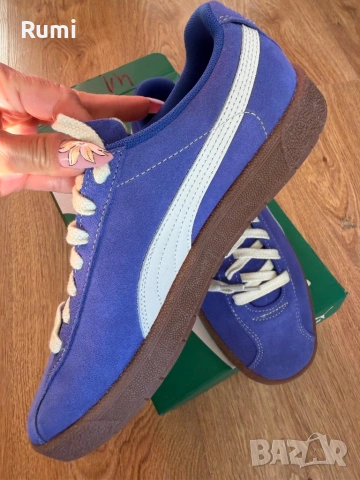 Оригинални ново сини кецове Puma ! 41 н, снимка 10 - Маратонки - 54714646