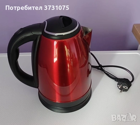 Електрическа кана HomeStar SSK1.8 - 1.8 литра, 1500W, снимка 3 - Други - 54638470