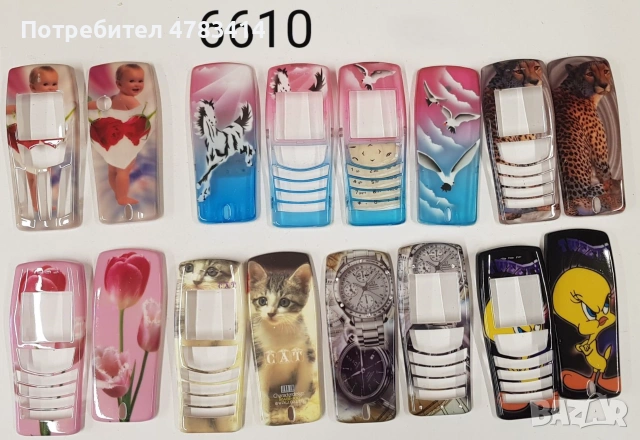 Панели за Nokia 6610; Nokia 6610 с дизайн 6100; Nokia 6100; Nokia 8310 ; Nokia 6600, снимка 2 - Резервни части за телефони - 55234728