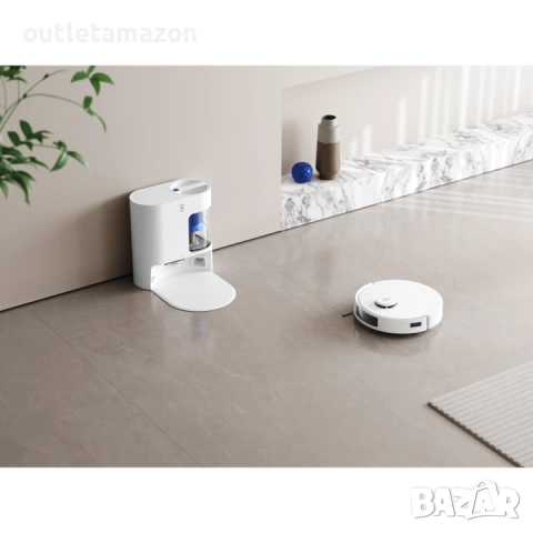 Робот прахосмукачка Ecovacs DEEBOT N20 Plus, Сухо и мокро почистване, снимка 2 - Прахосмукачки - 54446880
