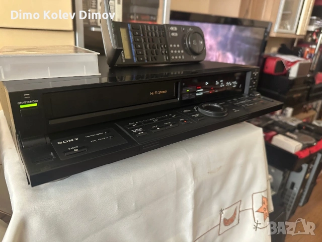 SONY SLV 725 Видео Рекордер. RARE!, снимка 2 - Плейъри, домашно кино, прожектори - 54666896
