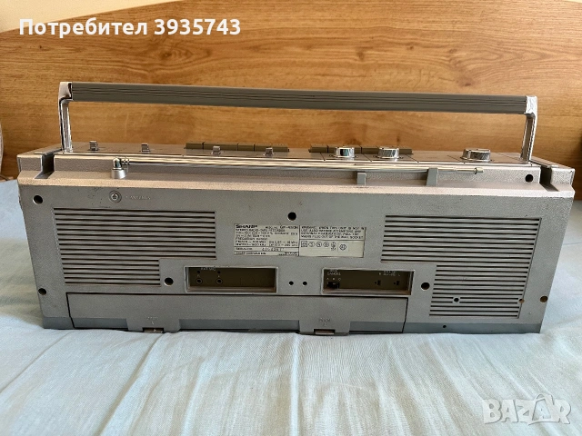 SHARP GF 450H boombox Japan , снимка 8 - Радиокасетофони, транзистори - 54977818