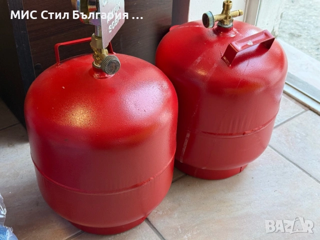 Туристически газова бутилка , снимка 3 - Газови котлони - 54419683