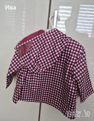 Бебешко яке дъждобран Zara Baby 80/86 см., снимка 3 - Бебешки якета и елеци - 53864823