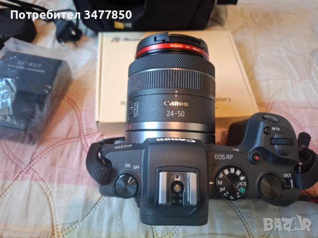 Фотоапарат Canon RP на 4.5 к кадъра, снимка 2 - Фотоапарати - 54788840