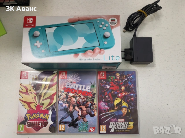 конзола Nintendo Switch Lite, снимка 7 - Nintendo конзоли - 54606070