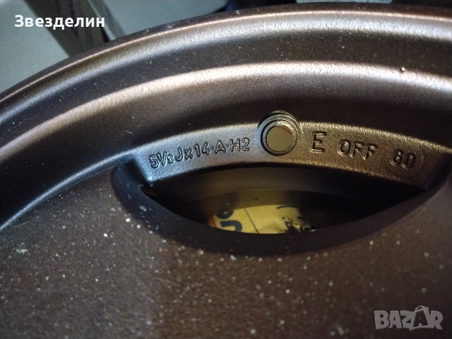 джанти за фиат, снимка 3 - Гуми и джанти - 54653325
