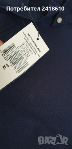 POLO Ralph Lauren Cord Cotton Mens Size XL ОРИГИНАЛ! НОВО! Мъжка Риза!, снимка 14 - Ризи - 54971465