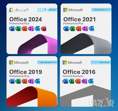 Професионална инсталация на активиран Microsoft Office 2024 / 2021 / 2019 / 2016 – Дистанционно