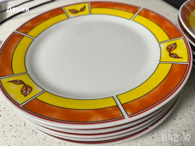 Чинии 24, 20.5 и 19.5 см , по 5 Броя, снимка 6 - Чинии - 53971004