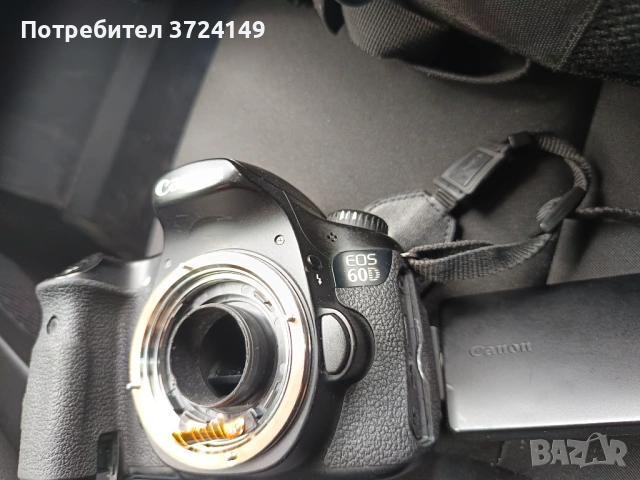 Продавам Canon EOS 60 D и обектив Canon EF-S 18-250 за части , снимка 3 - Фотоапарати - 54525387