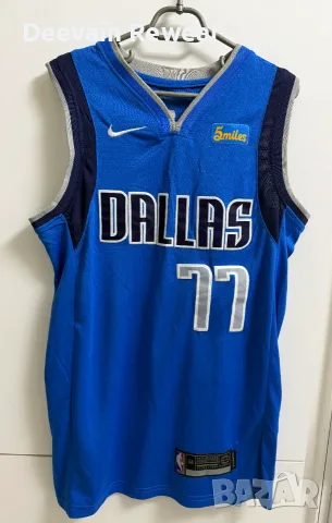 Оригинален Nike NBA Dallas Mavericks Luka Dončić #77 - Размер L (44), снимка 2 - Спортни дрехи, екипи - 55367006
