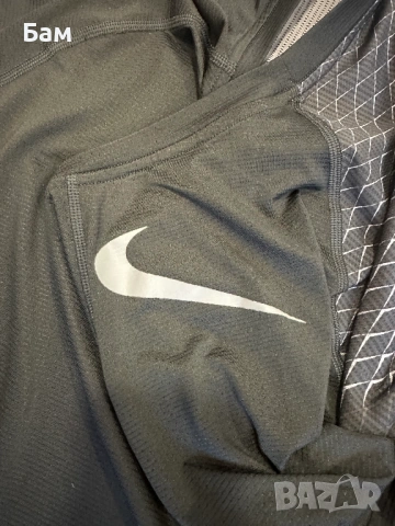 Оригинална мъжа тениска Nike Pro Combat размер ХХЛ, снимка 5 - Тениски - 54691211