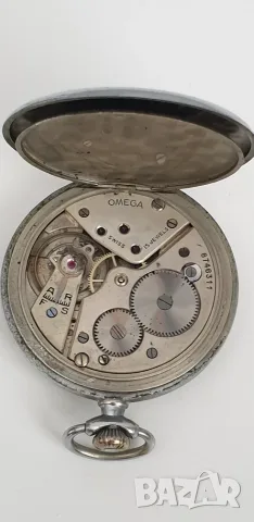 Джобен часовник Omega 1938 година, снимка 11 - Антикварни и старинни предмети - 55674951