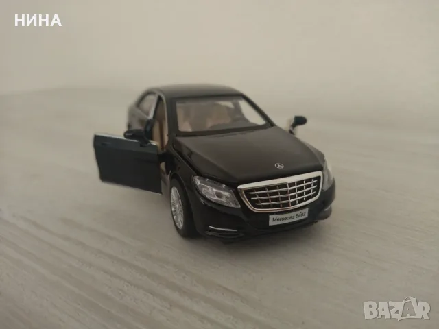 Метална количка Mercedes -Benz S 600 !!, снимка 2 - Колекции - 55666549