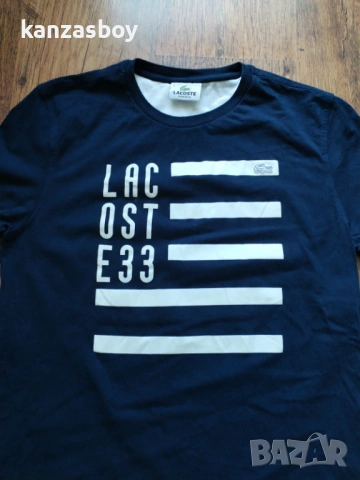 lacoste - страхотна мъжка тениска M, снимка 2 - Тениски - 54687505
