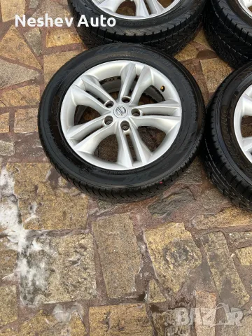 4бр. алуминиеви джанти от Nissan Juke 17 цола., снимка 2 - Гуми и джанти - 55579637