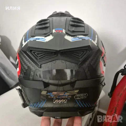 каска LS2 карбон , снимка 4 - Аксесоари и консумативи - 55630299