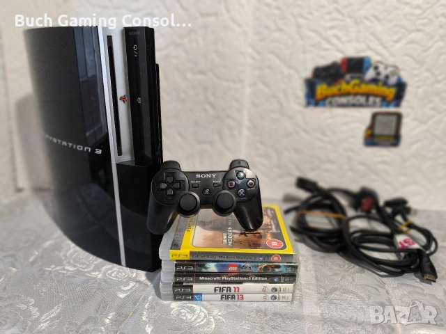 Playstation 3 Fat 80GB Перфектен!, снимка 5 - PlayStation конзоли - 54586725