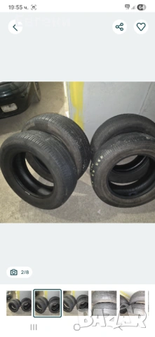 4бр.летни гули bridgestone 195/65/15, снимка 3 - Гуми и джанти - 54742389