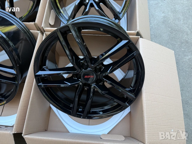 4 бр. чисто нови алуминиеви джанти Alutec 19 цола 5x112, централен отвор 66.5, ET20, 9J, снимка 8 - Гуми и джанти - 55240416