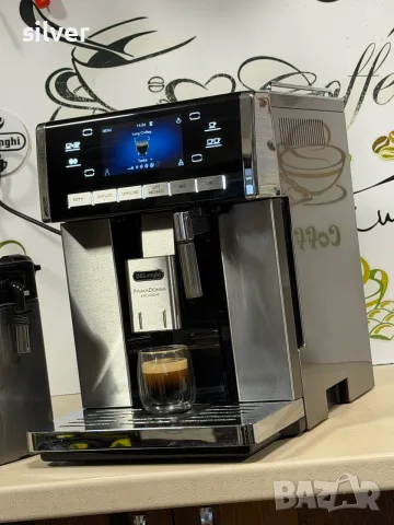 Кафемашина кафе автомат delonghi Primadonna Exclusive с гаранция, снимка 9 - Кафемашини - 55372179