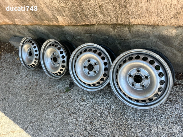 4бр. ОЕМ железни джанти 16" 5x120 VW Transporter - T5 T6, снимка 2 - Гуми и джанти - 55243885