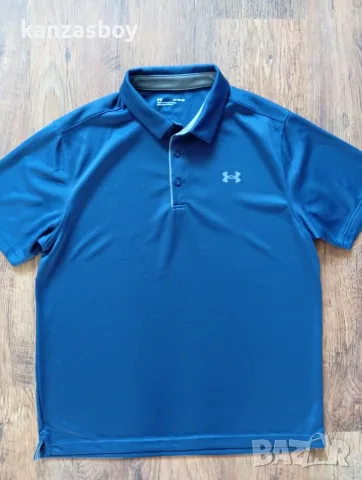 Under Armour - страхотна мъжка тениска КАТО НОВА ХЛ, снимка 2 - Тениски - 55319276