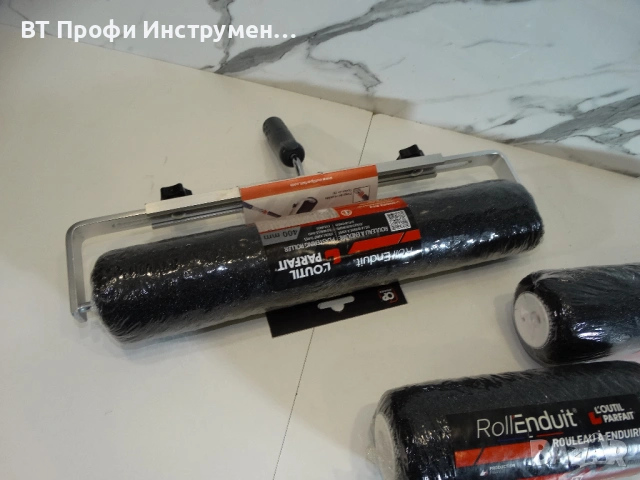 Комплект валяк за шпакловка + регулируема дръжка, снимка 5 - Други инструменти - 54907845