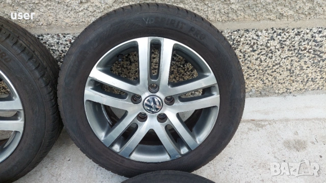 16" оригинални алуминиеви джанти за VW Golf 5/6 Jetta Passat Touran Tiguan Голф Пасат Джета 5x112, снимка 3 - Гуми и джанти - 54431961