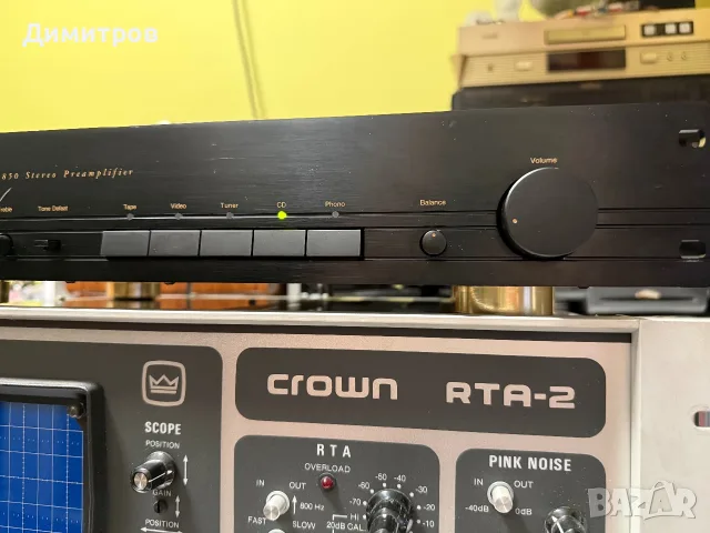 Предусилвател Parasound P/HP - 850, снимка 2 - Аудиосистеми - 55531538