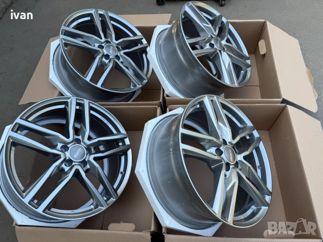 4 бр. чисто нови алуминиеви джанти Alutec 20 цола 5x112, централен отвор 57.1, ET45, 8.5J, снимка 5 - Гуми и джанти - 55108016