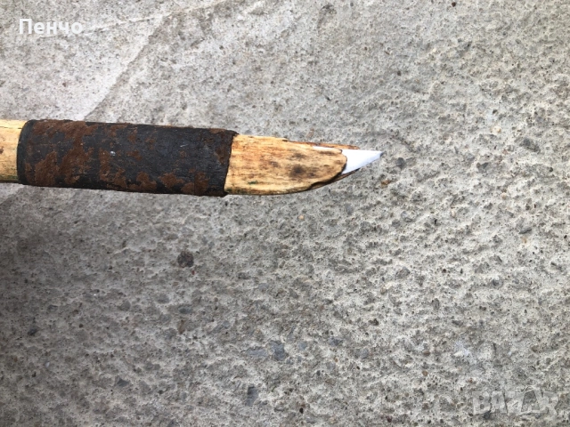 автентичен възрожденски нож /каракулак/, снимка 5 - Ножове - 50663772