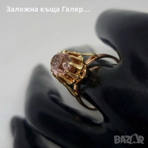 Винтидж златен пръстен – съветско злато, 583 - 5,09 гр, снимка 7 - Пръстени - 54691135